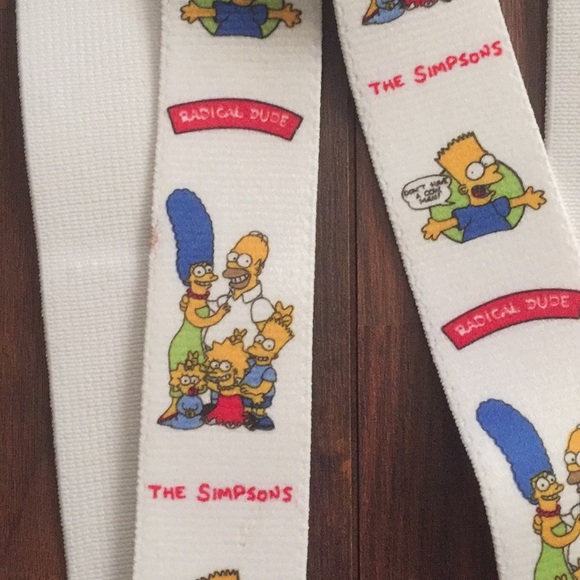 Vintage Simpsons suspenders - Picture 4 of 6